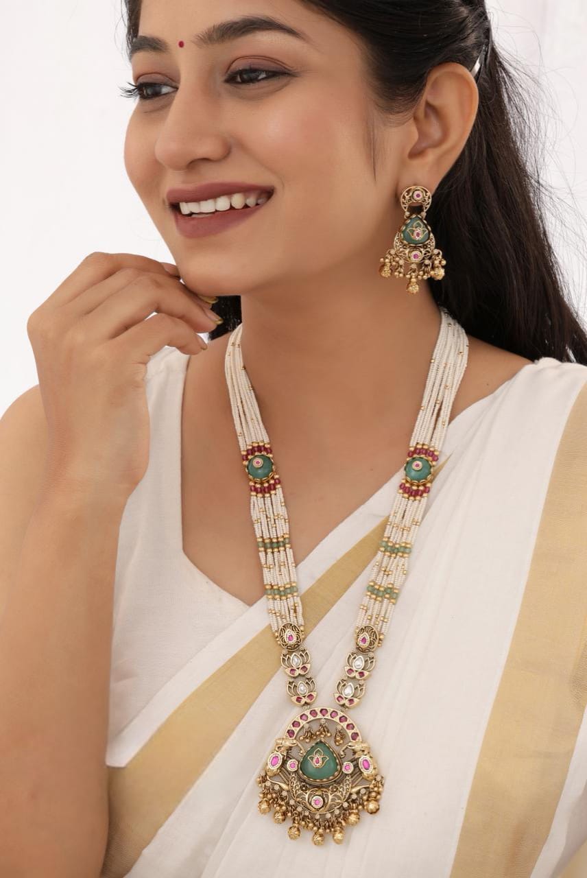 Elegant Designer Jewellery Set for Women | Wedding & Party Wear | D-018