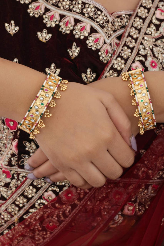 Traditional Designer Bangdi Set for Women | D-007