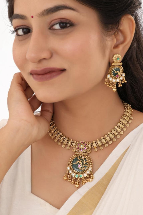Elegant Designer Jewellery Set for Women | Wedding & Party Wear | D-012