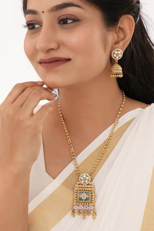 Elegant Designer Jewellery Set for Women | Wedding & Party Wear | D-014