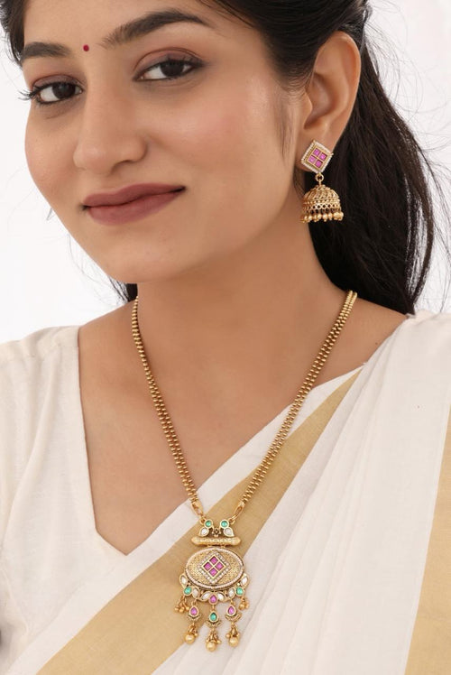 Elegant Designer Jewellery Set for Women | Wedding & Party Wear | D-017