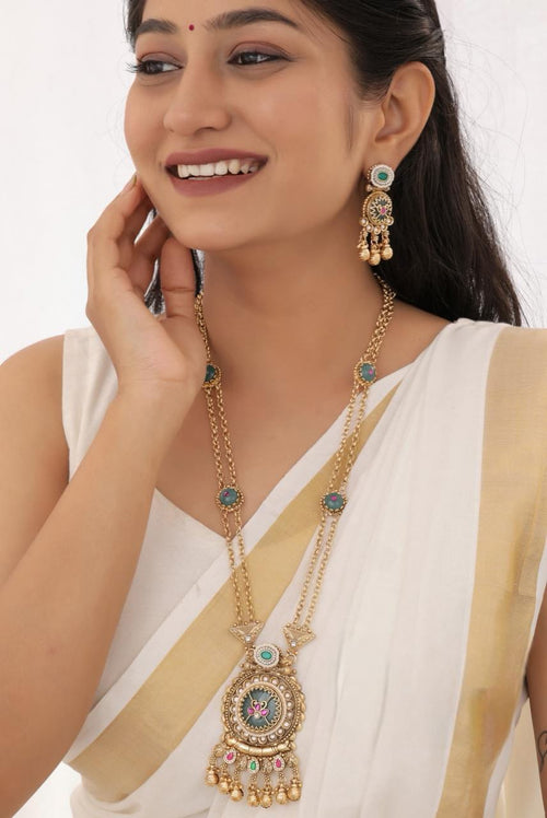 Elegant Designer Jewellery Set for Women | Wedding & Party Wear | D-024