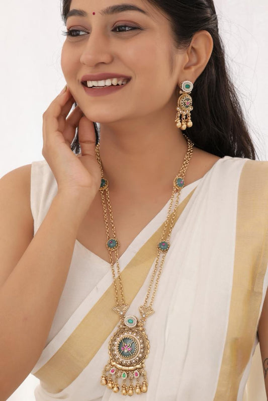 Elegant Designer Jewellery Set for Women | Wedding & Party Wear | D-024