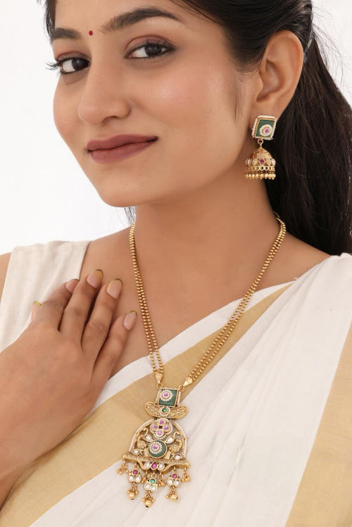Elegant Designer Jewellery Set for Women | Wedding & Party Wear | D-025