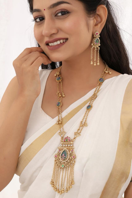 Elegant Designer Jewellery Set for Women | Wedding & Party Wear | D-028