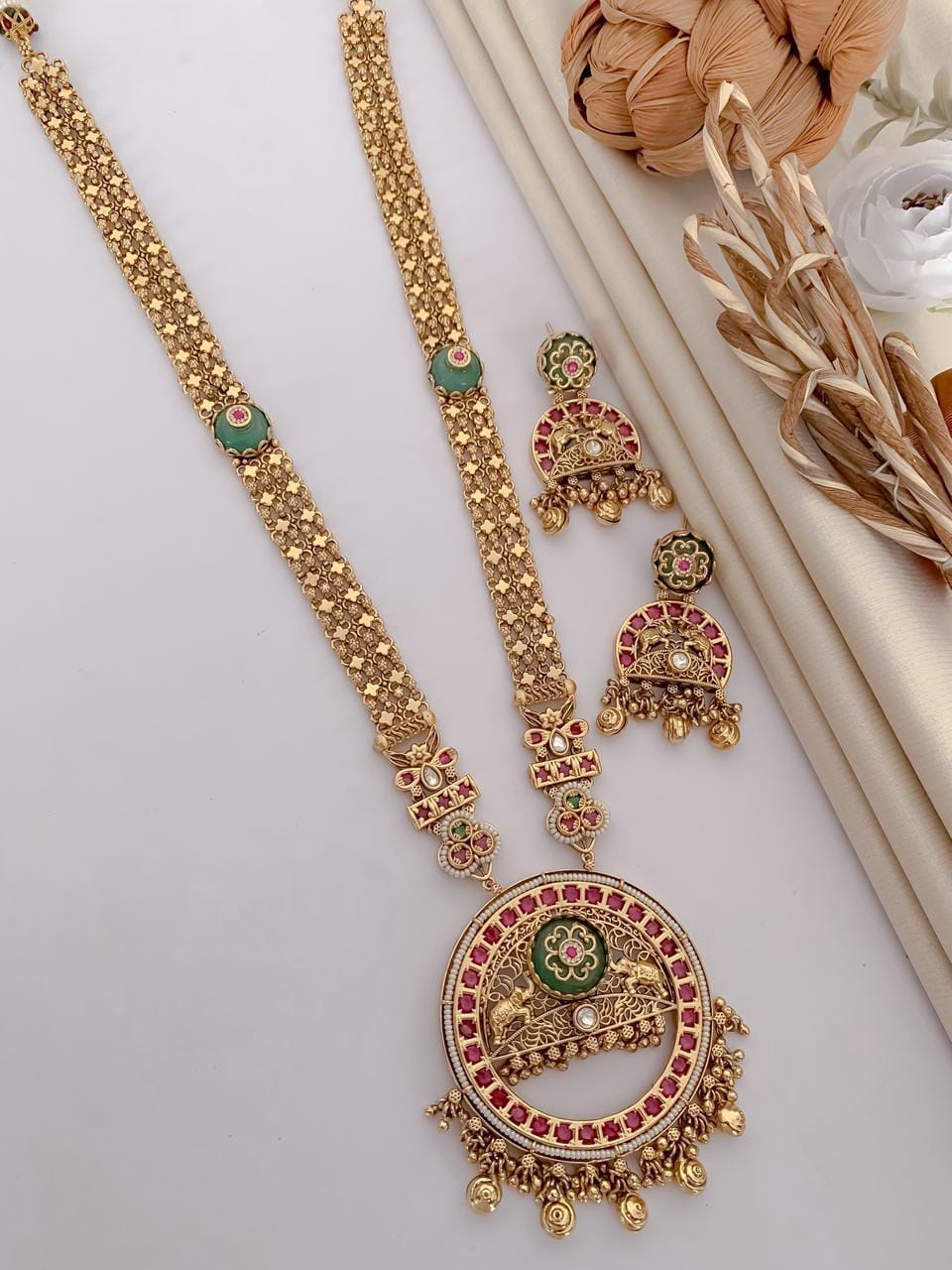 Elegant Designer Jewellery Set for Women | Wedding & Party Wear | D-029