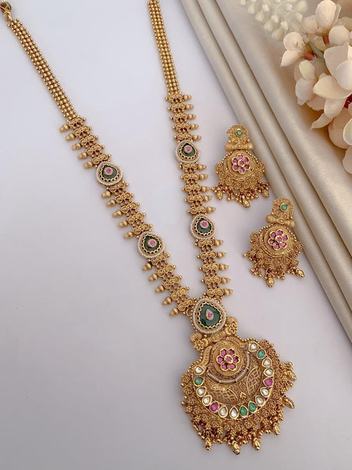Elegant Designer Jewellery Set for Women | Wedding & Party Wear | D-038