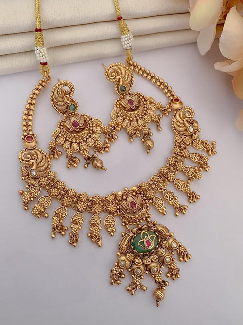 Elegant Designer Jewellery Set for Women | Wedding & Party Wear | D-050