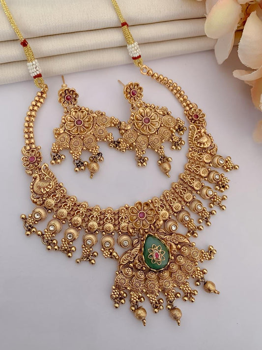 Elegant Designer Jewellery Set for Women | Wedding & Party Wear | D-051