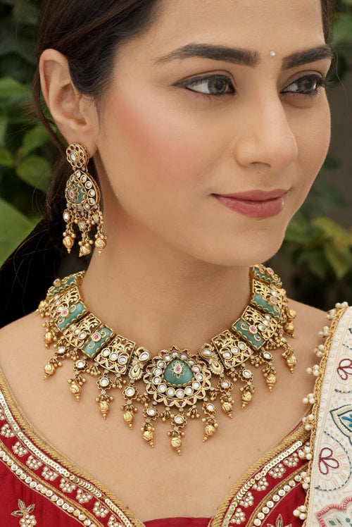 Elegant Designer Jewellery Set for Women | Wedding & Party Wear | D-005